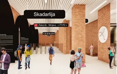 belgrádi metró