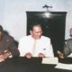 Nehru, Nasser és Tito 1961-ben, utólag színezve a szó szoros és átvitt értelmében