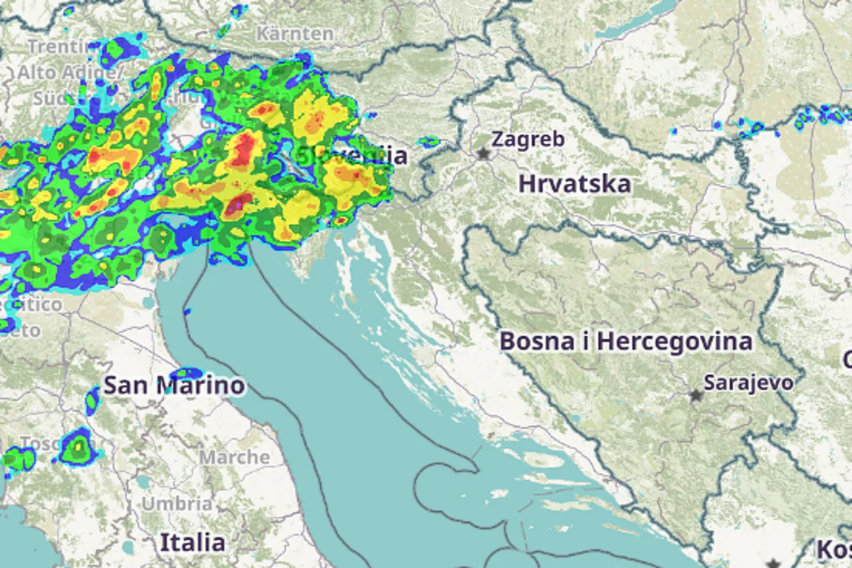 A hétvégén jelentős változás várható a horvátországi időjárásban, helyenként intenzív csapadékkal és kimondottan erős széllel