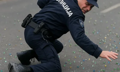 A rendőr, aki üveggolyókon jár