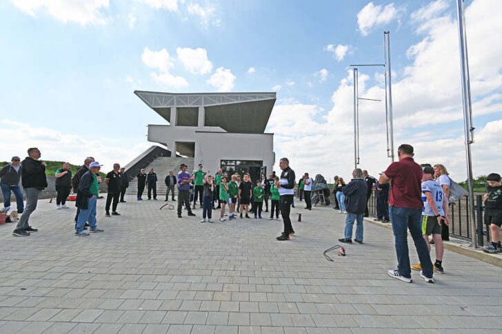 Várdaróci stadion a labdarúgó-akadémia első nyílt nap