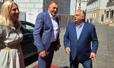 Örömmel látott vendégek: a magyar miniszterelnök Budapesten fogadta Milorad Dodikot és legközelebbi munkatársát , Željka Cvijanović. Dodik az X-en azt írta, hogy hálás a Boszniai Szerb Köztársaság iránti támogatásáért, miszerint "tiszteletben kell tartani azt, amit az emberek választanak, azzal szemben, amit a meg nem választottak ránk erőltetnek"
