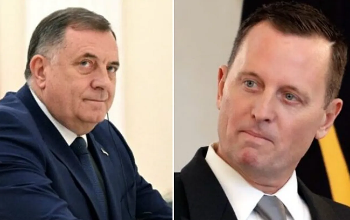 Milorad Dodik és Richard Grenell, a szerbek meghosszabbított keze Washingtonban, nemrég titkos találkozót tartottak Montenegróban
