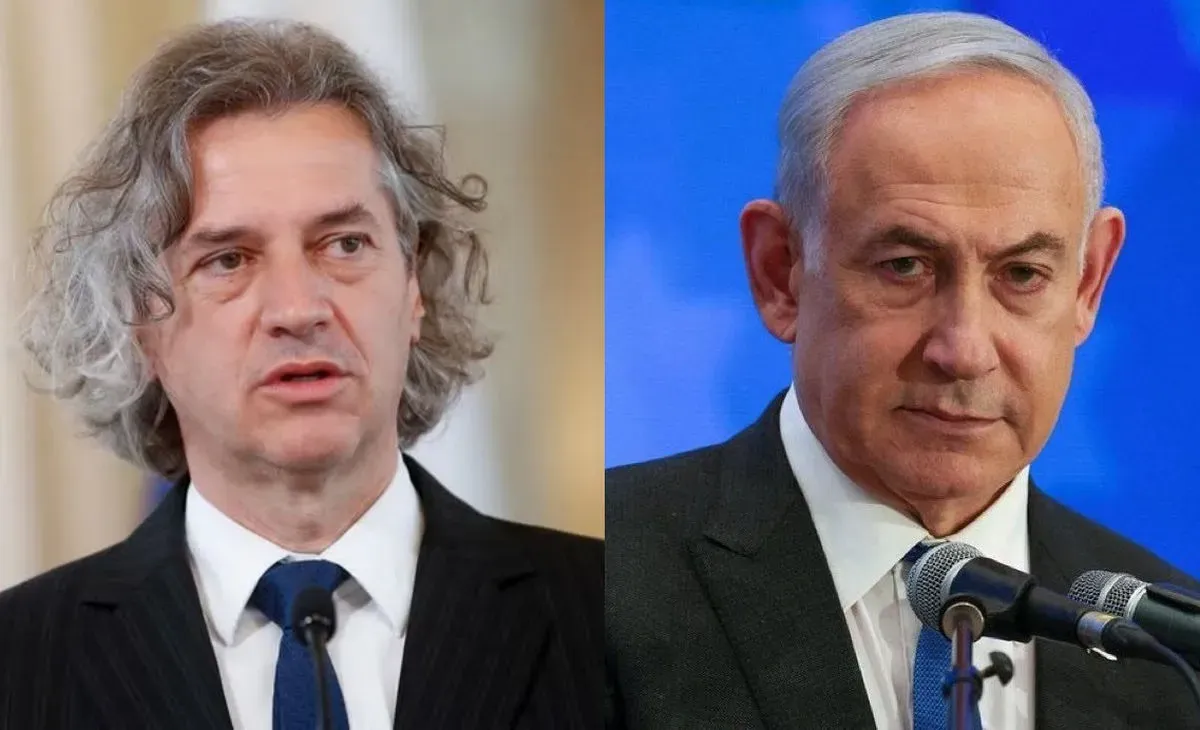 Robert Golob, Szlovénia miniszterelnöke betiltja az Izraellel folytatott fegyverkereskedelmet, beleértve az importot, az exportot és a tranzitot is. Egyértelmű üzenet: ne nyújtsunk tovább fegyvereket a népirtáshoz
