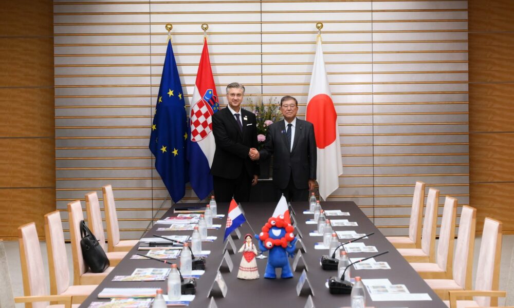 Plenkovic horvát miniszterelnök és Isiba Sigeru japan miniszterelnok találkozója, a tonhal export volt a fő téma