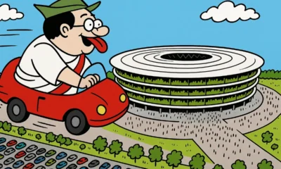 Aleksandar Vučić 2027-ben már repülő autóval menne az EXPÓ-ra , útközben tiszteletkört tesz a nemzeti stadion felett, de Újvidéket mindenképpen elkerülné
