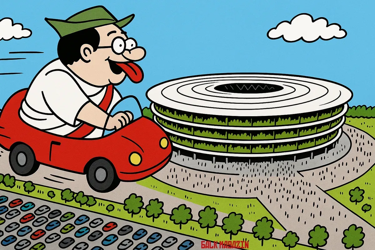 Aleksandar Vučić 2027-ben már repülő autóval menne az EXPÓ-ra , útközben tiszteletkört tesz a nemzeti stadion felett, de Újvidéket mindenképpen elkerülné