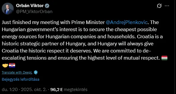 Nem tudathasadás volt, változott a széljárás 2 Orbán az X-en