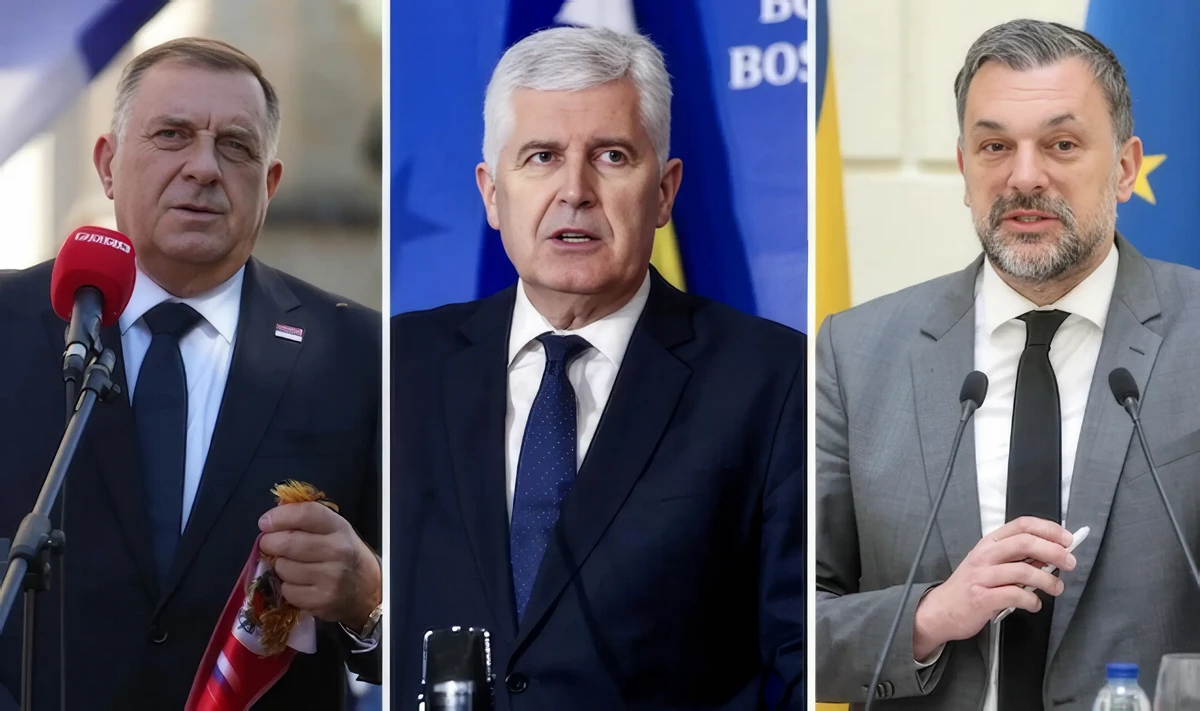 A harmadik entitás, régi álom, új válság Boszniában 3 A horvát állami televízió úgy véli, hogy a "politikai Szarajevó" (ezen a bosnyák vezetést kell érteni) elutasította Dodik javaslatét a harmadik entitás létrehozására