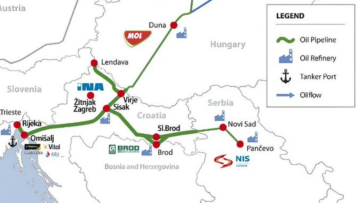 Janaf-MOL tárgyalások Zágrábban, a hónap végén folytatják 2 Janaf, egyszer majd csak bezárul a kör Algyőn keresztül