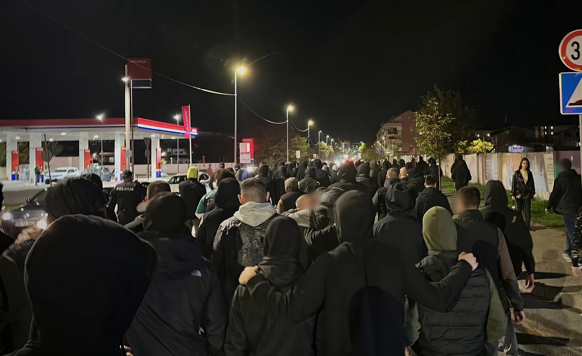 Nem nyugszanak az indulatok Montenegróban 3 A futballhuligánok járőrözésük során bejárták az egész fővárost