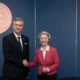 NEM CSAK IDEOLÓGIA: Ursula von der Leyen a hónap elején külön is megbeszélte a horvát miniszterelnökkel az új többéves pénzügyi keretről, a RepowerEU-ról szóló elképzeléseket, előtérbe helyezve, hogy mennyire fontos csökkenteni Európa függőségét az orosz energiaforrásoktól. Andrej Plenković hangsúlyozta, hogy a Krk szigetén lévő LNG-terminál és a JANAF olajvezeték révén Horvátország hozzájárul Európa energiaellátásának biztonságának fenntartásához (Forrás: X platform, Andrej Plenković)