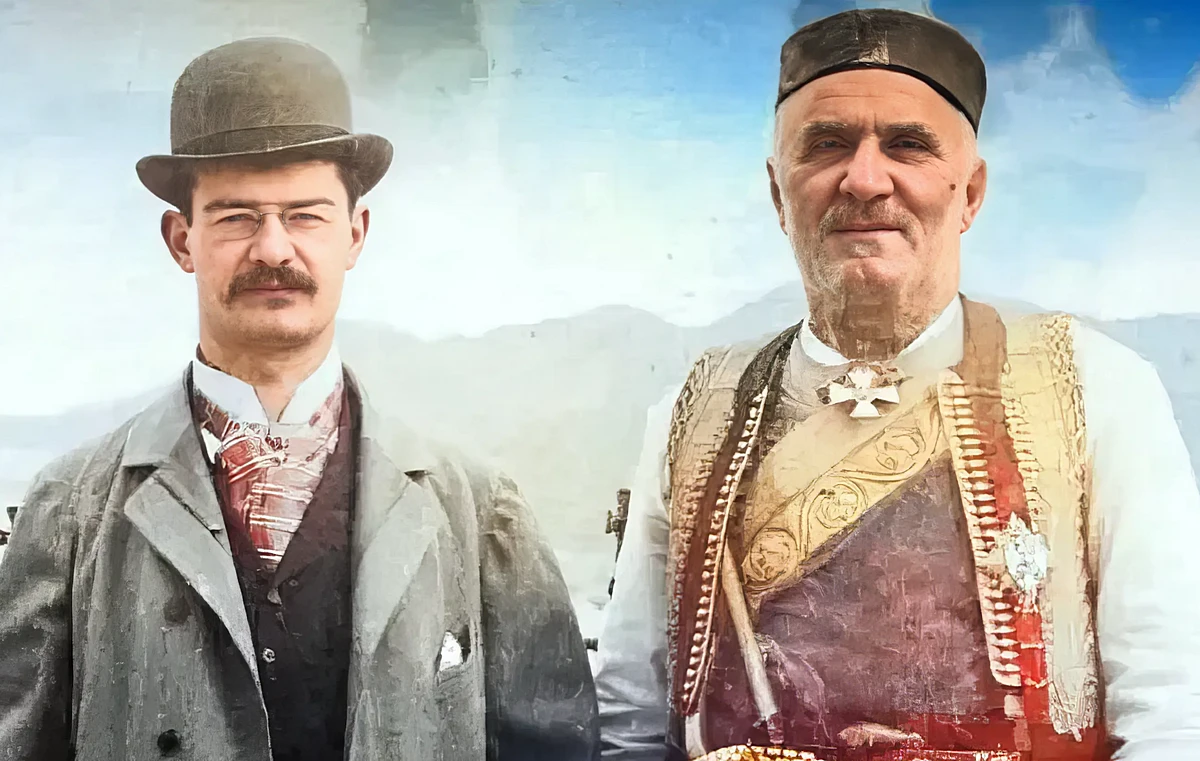 Színesített történelem, I. Sándor szerb király és I. Miklós montenegrói király,