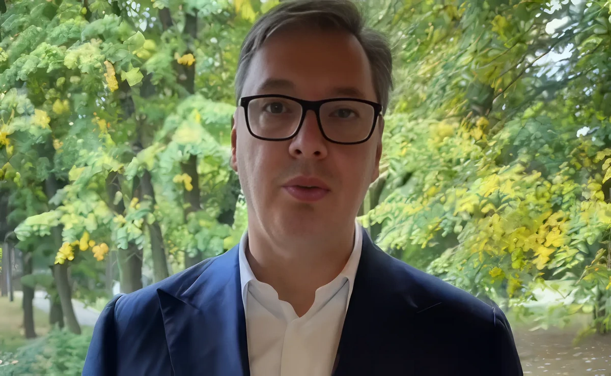Belgrádba az orosz tárgyalódelegáción kívül az ősz is megérkezett, de a szerb elnök nem aggódik, ő már valószínűleg bevette a Xanaxot