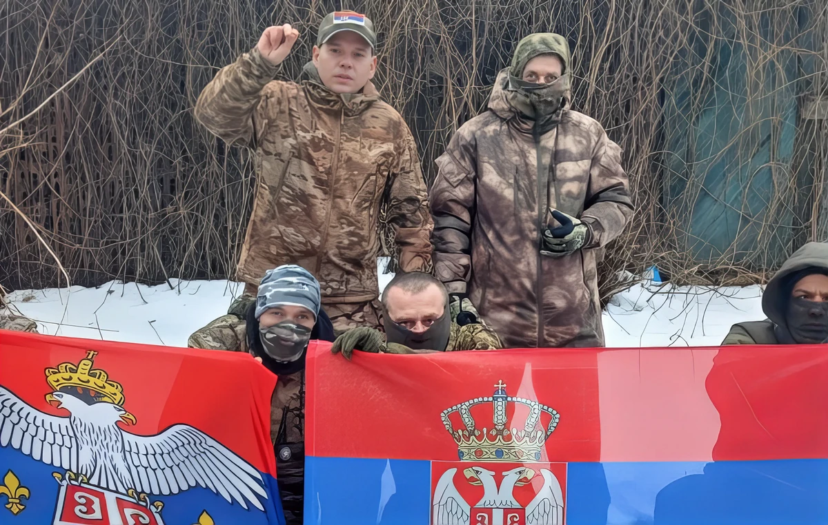 Csetnikek az ukrán fronton