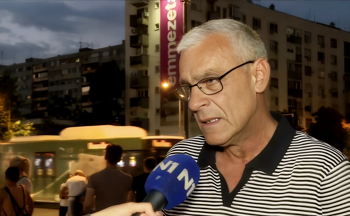 A tiltakozó diákokat ingyen szállító Milomir Jaćimović, autóbuszos vállalkozó is éhségsztrájkba kezd