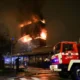 Az éjszaka gyulladt ki, és még mindig ég a zágrábi Vjesnik kiadó- és irodaház épülete