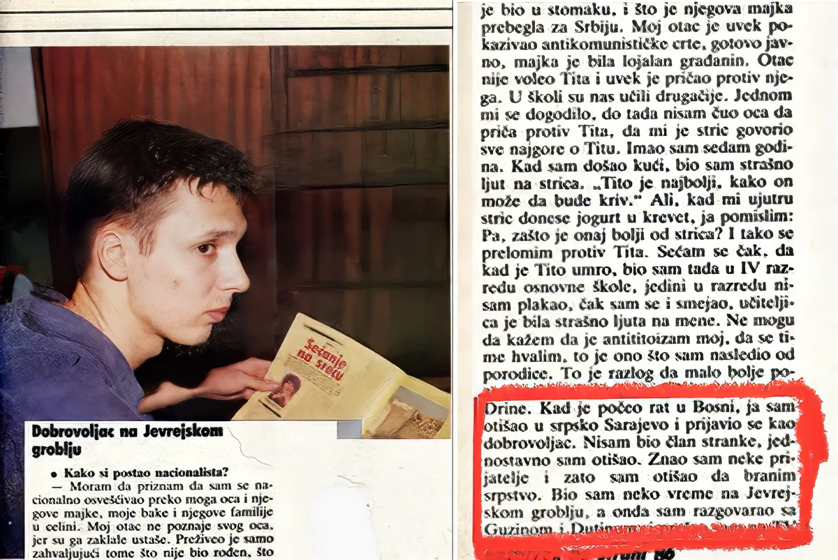 Miért volt Szarajevóban a szerb elnök, talán csak nem ő tolmácsolt? 4 A Vucic a Duga nevű hetzilapnak nyilatkozott nqacionalsita indíttatásiról