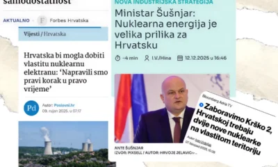 A horvát gazdasági miniszter atomerőműben gondolkodik a "biztos jövő" érdekében