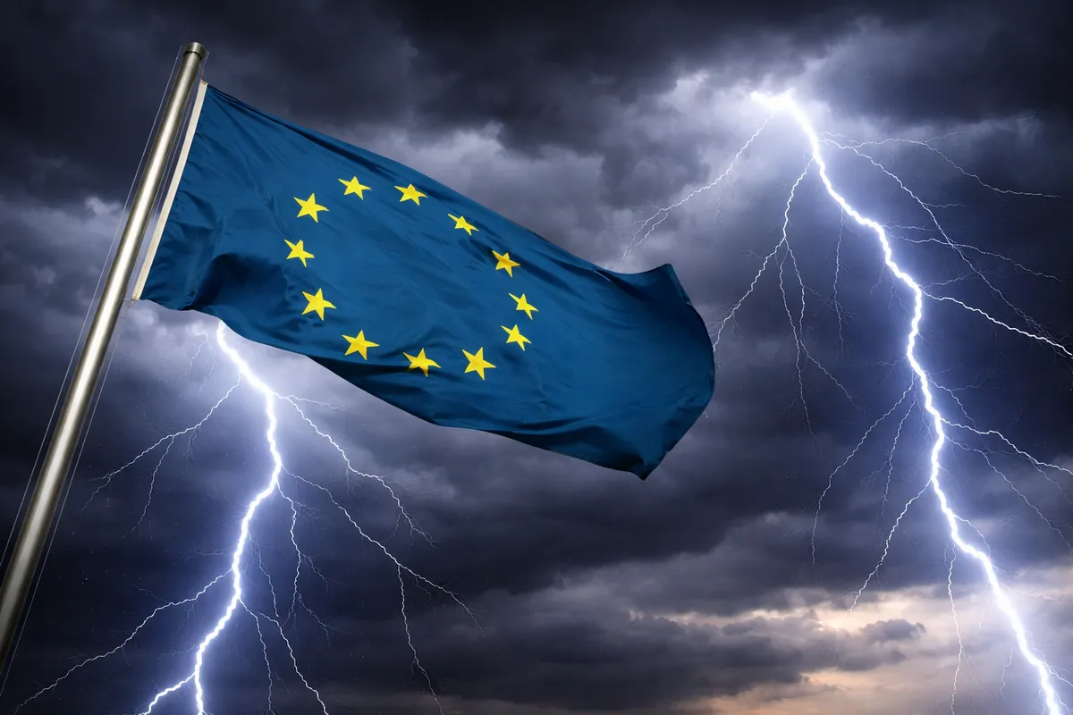 Európa már jó ideje képtelen beleszólni a világ dolgaiba, miközben szaporán csapkod az istennyila. Közeleg-e a bukás pillanata? (A kép illusztráció)