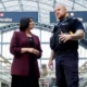 Shabana Mahmood profiljának nyitóképe az X platformon, a No Exit helyett inkább azt kellett volna kiírni, hogy No Entry