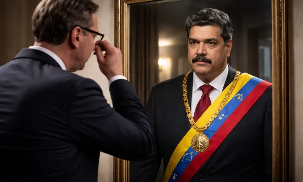 Tükröm, tükröm, mond meg nékem, vajon eljön-e Trumo értem (A kép illusztráció) Maduro - Vucic