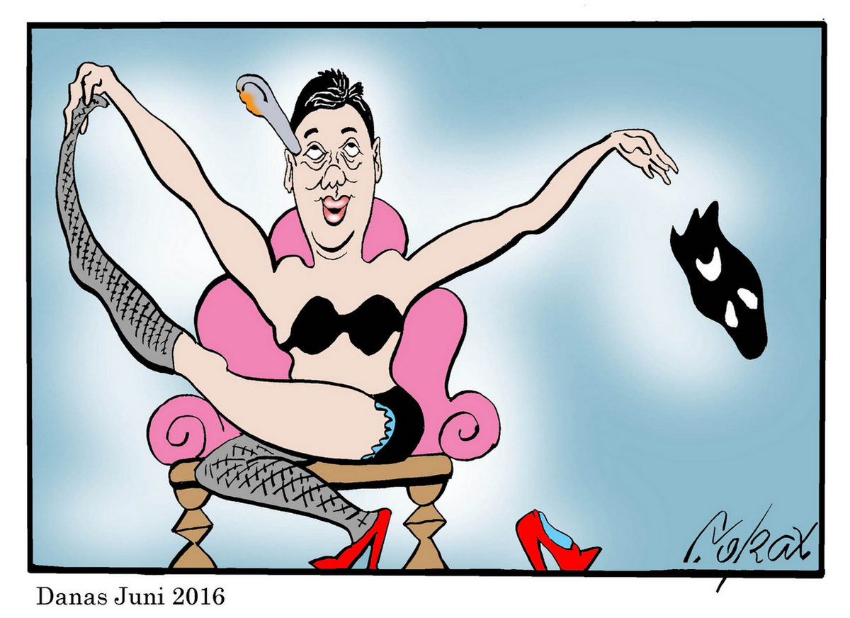 A Nagy Show főszereplője nem más, mint maga Aleksandar Vucic