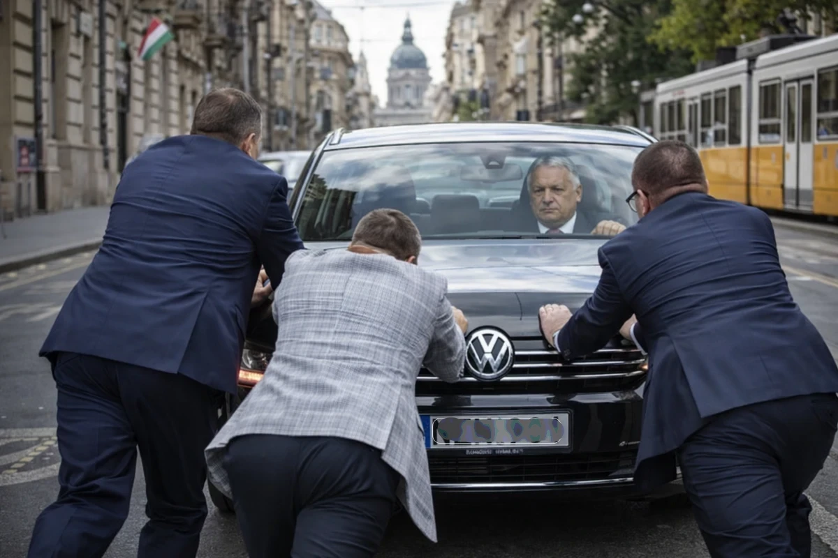 "Barátaim, a másik irányból kellene tolni"