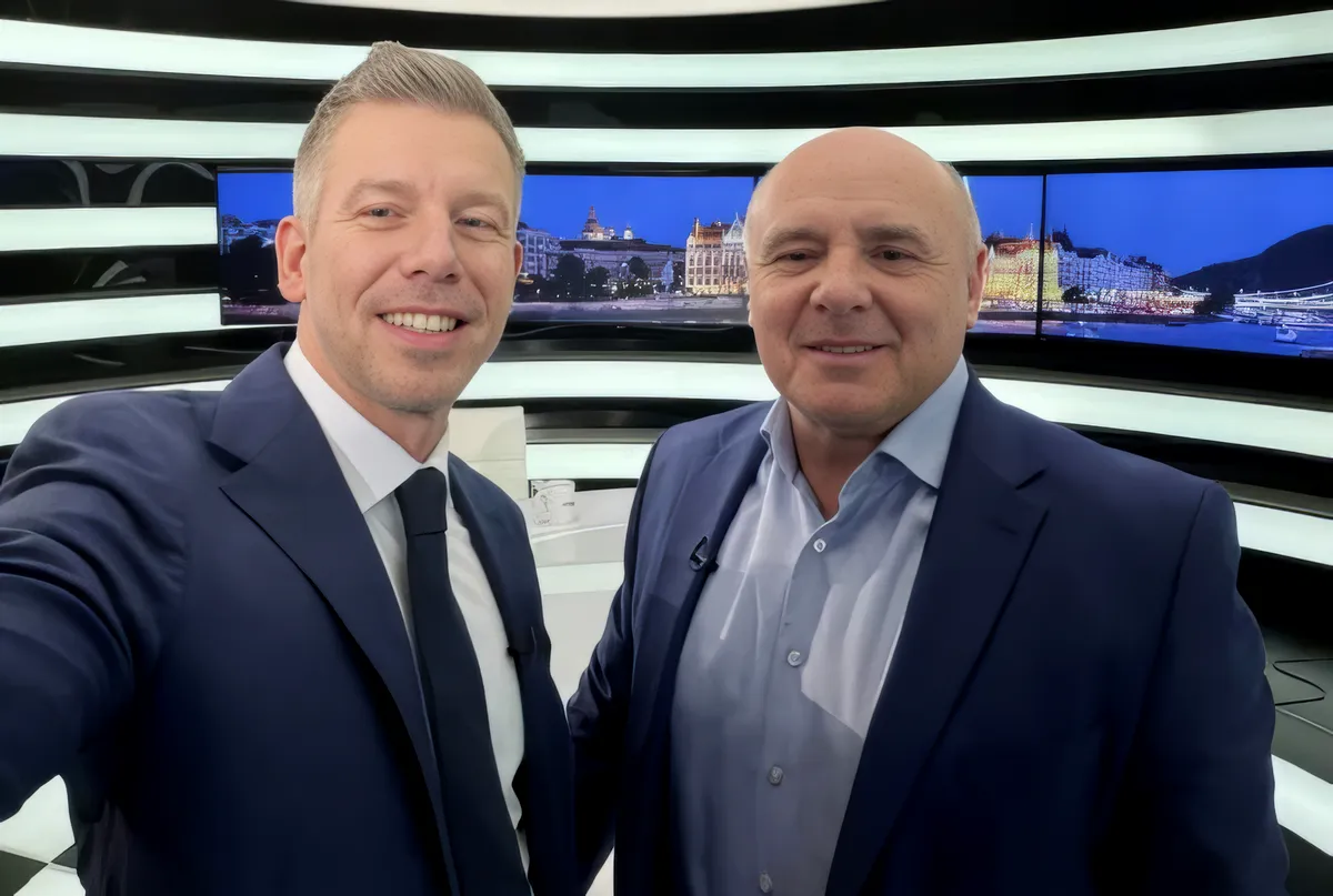 Radar: Magyarországon az ellenzék félreáll, hogy esélye legyen a győzelemre 3 Magyar Péter néha azért stúdiókban is megfordult