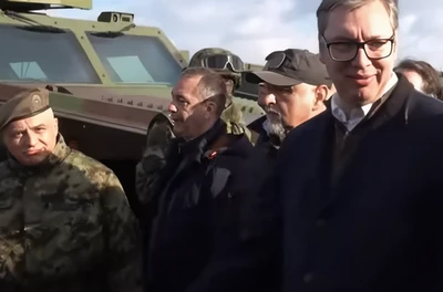 Vucic és a szerb hadsereg