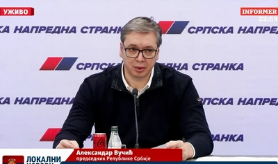 Vucic szavazás