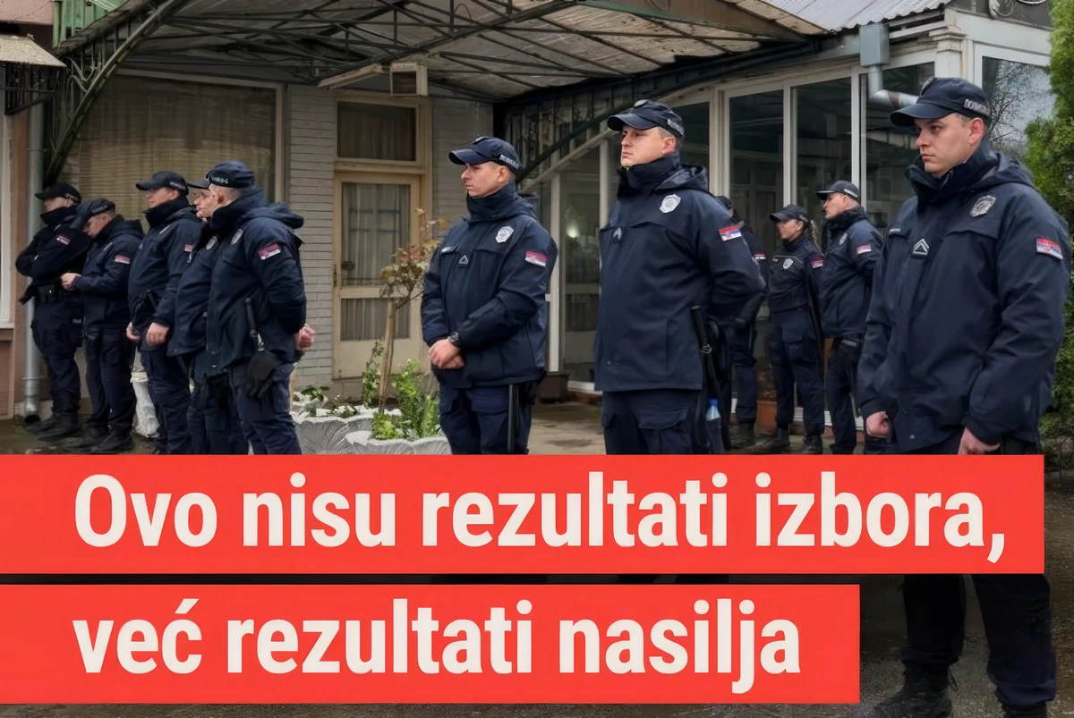 A koalíció ünnepel, a győzelem sokféleképpen értelmezhető 4 Ezek nem a választás, hanem az erőszak eredményei (Forrás: Instagram, Mašina)