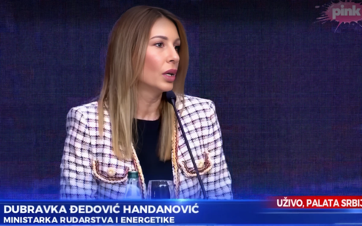 Nagy terveket sző Dubravka Đedović Handanović szerbiai bányászati és energiaügyi miniszter