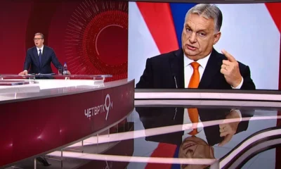 A szerb államfő egy tévéinterjúban kijelentette, hogy az elmúlt években Orbán sokat tett Szerbiáért