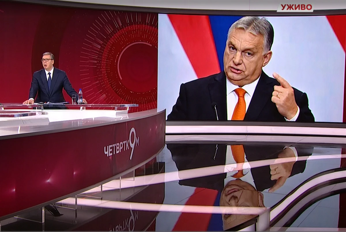 A szerb államfő egy tévéinterjúban kijelentette, hogy az elmúlt években Orbán sokat tett Szerbiáért