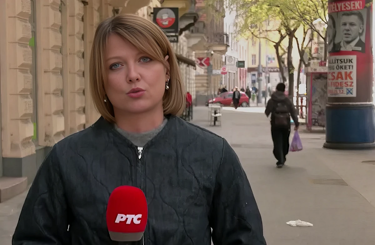 Szerbiában élénken figyelik a választásokat - mindkét oldalon 5 Tihana Bajić, a szerb állami televízió (Radio-Televizija Srbije, RTS) kiküldött budapesti tudósítója