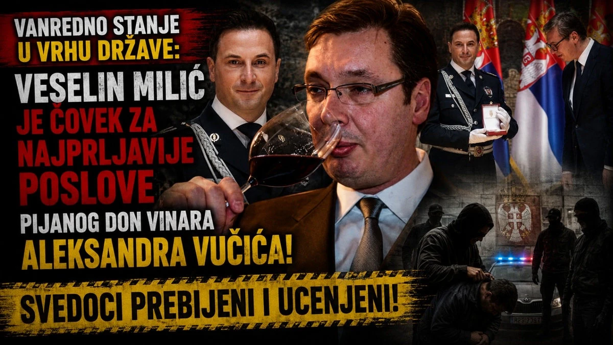 Ez is csak konteó, de mi van, ha mégsem az? A kép azt sugallja, hogy Veselin Milicre bízták a legpiszkosabb ügyek intézését, a tanúkat pedig vagy megverték, vagy megzsarolták 