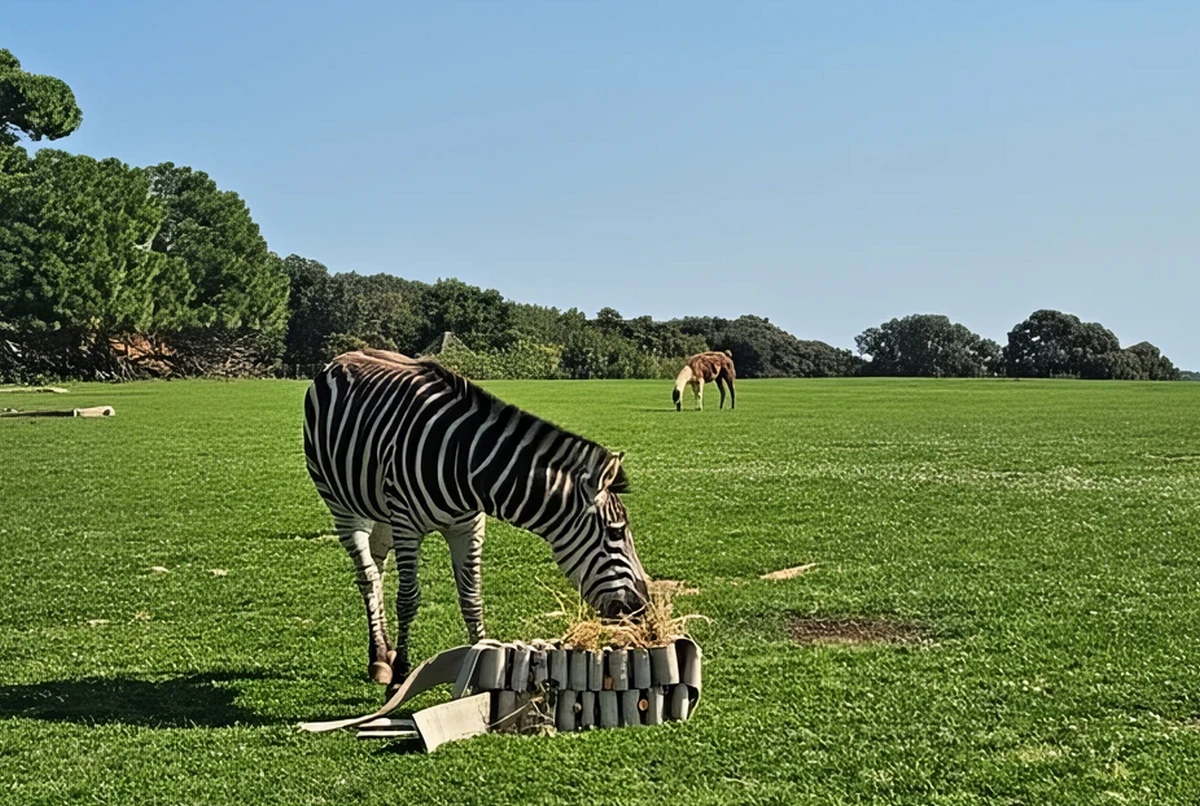 A szafari parkot eredetileg Titó elnök  egzotikus állatgyűjteménye alapozta meg. A zebrák ma is a park egyik fő látványosságainak számítanak