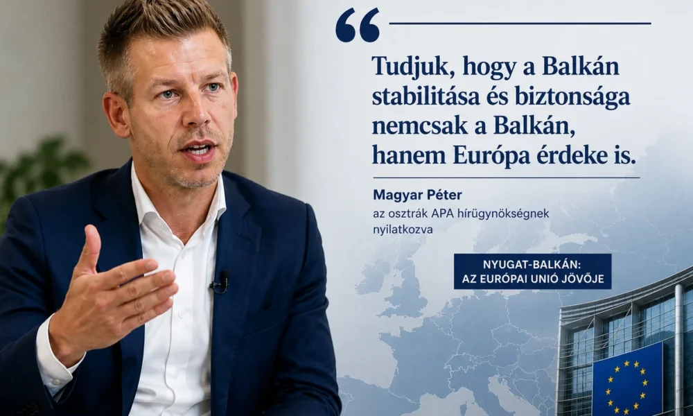 Először azokat a jelölteket engedjék be az EU-ba, amelyek már hosszú évek óta készülnek erre - mondta Magyar Péter, aki ezzel letette a voksot a Nyugat-Balkán mellett