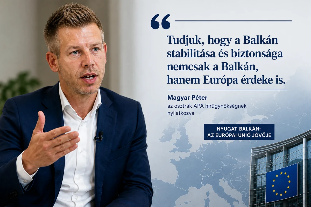 Először azokat a jelölteket engedjék be az EU-ba, amelyek már hosszú évek óta készülnek erre - mondta Magyar Péter, aki ezzel letette a voksot a Nyugat-Balkán mellett