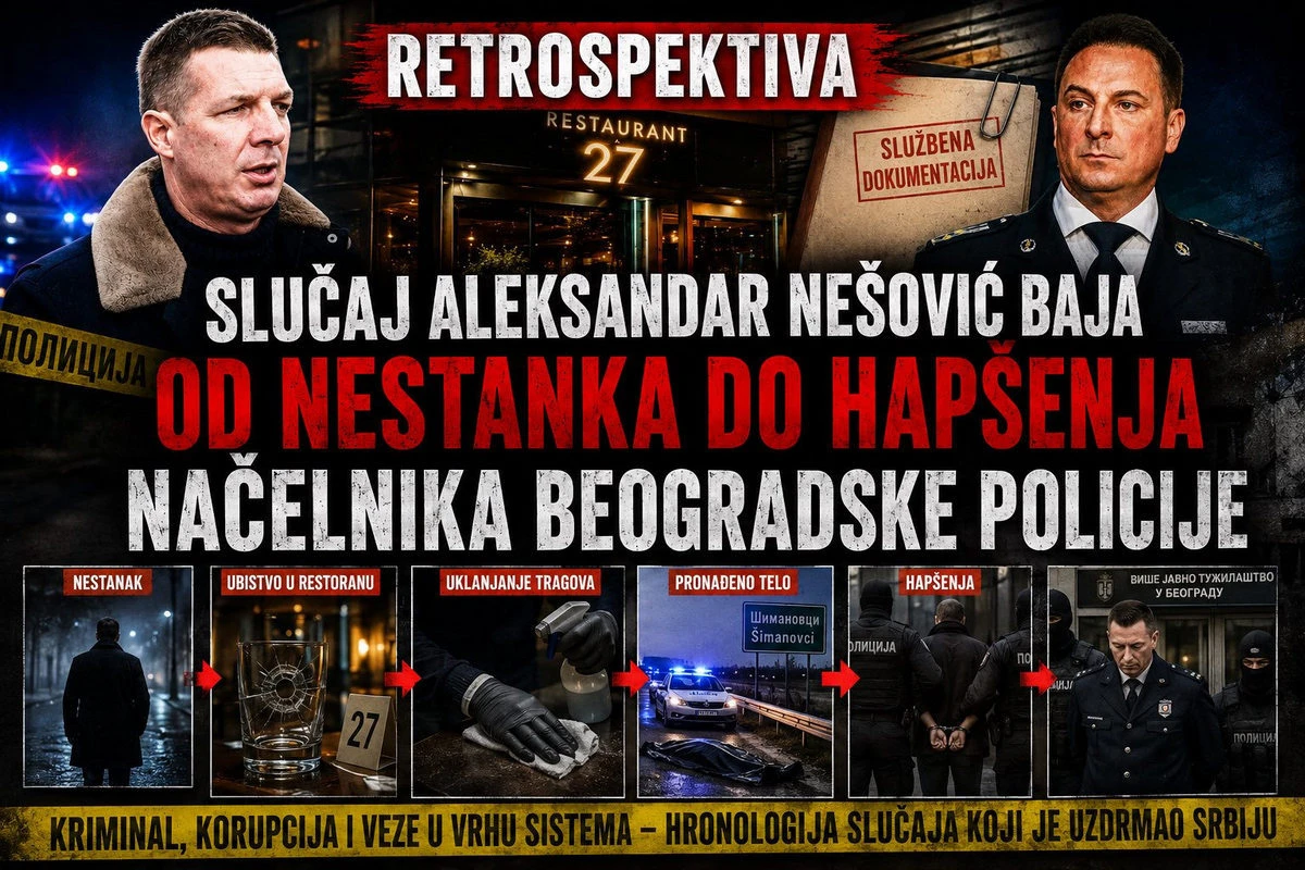 Bal oldalt az áldozat, jobb felől a rendőrfőnök, akit egyes feltételezések szerint maga a szerb elnök küldött egy újbelgrádi telekvita elrendezésére a 27-es elit étterembe. Az internet népe szerint a rendőrség előbb megtalálta, majd eltüntette holttestet