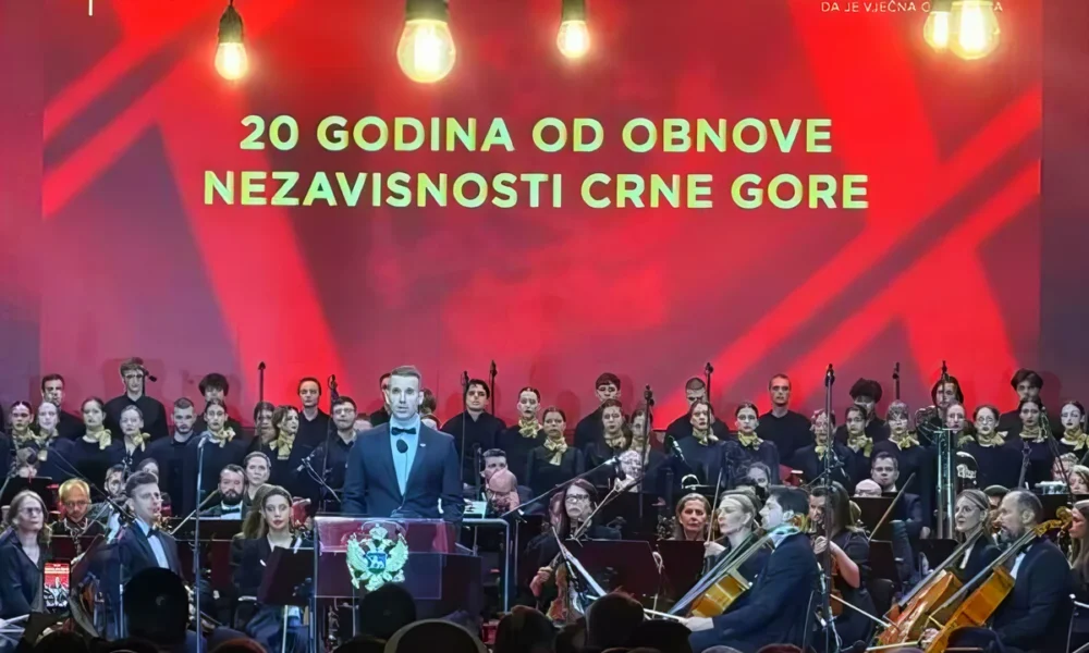 Ünnepi koncert Montenegró függetlenségének 20. évfordulója alkalmából