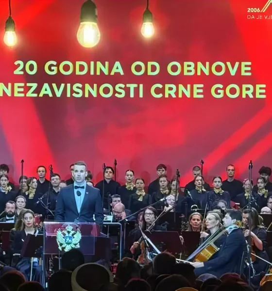 Ünnepi koncert Montenegró függetlenségének 20. évfordulója alkalmából