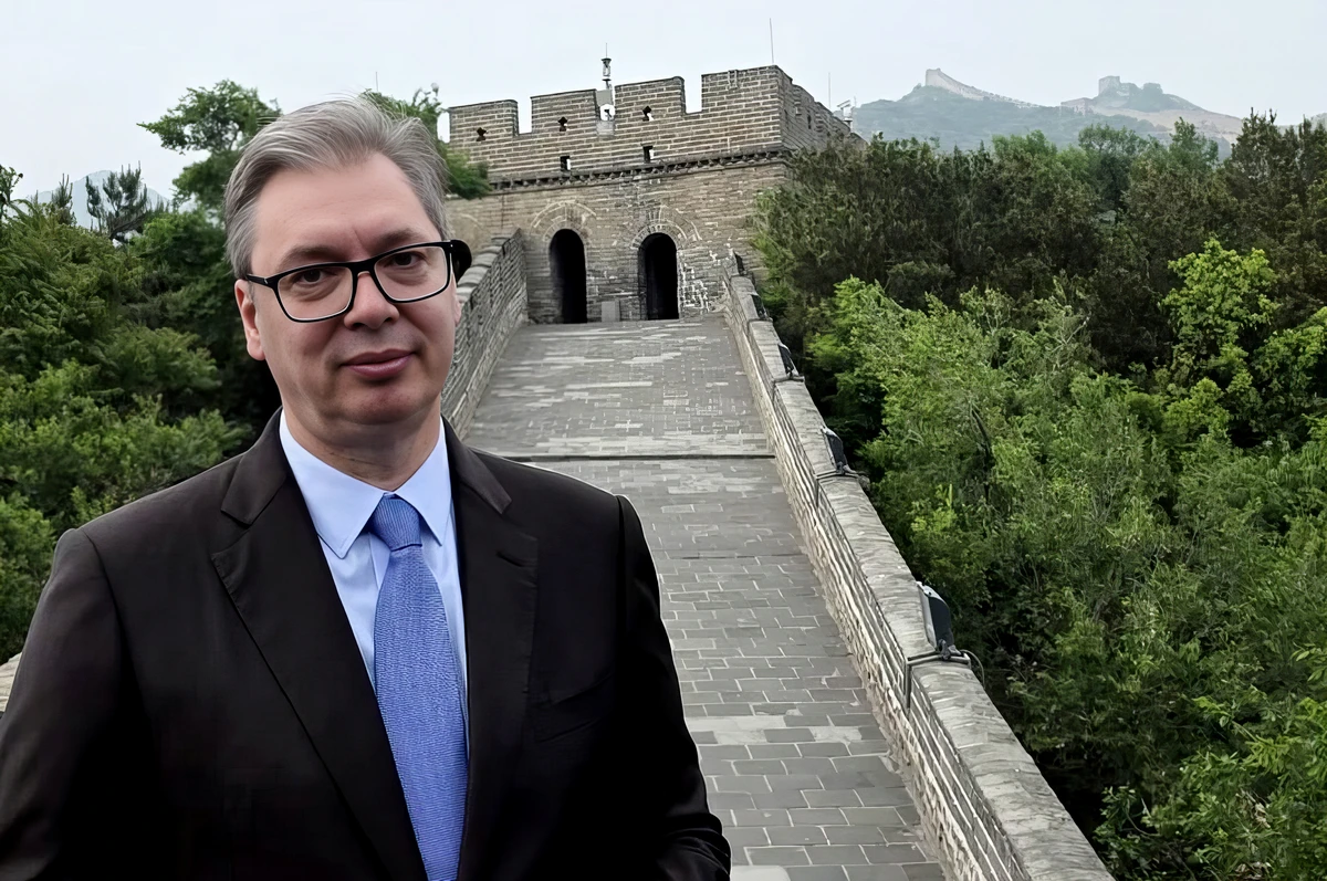 Teljesült Vučić álma: Kína magához ölelte a szerb elnököt 3 Vučićot felengedték a falra