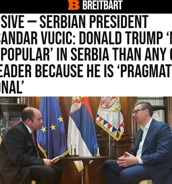 Vučić a Breitbartnak azt mondta, hogy a szerbek emlékeznek még arra, hogy Bill Clinton idején NATO-gépek jelentek meg Belgrád felett. Nem meglepő tehát, hogy a Clinton név nem feltétlenül vált ki könnyes nosztalgiát arrafelé