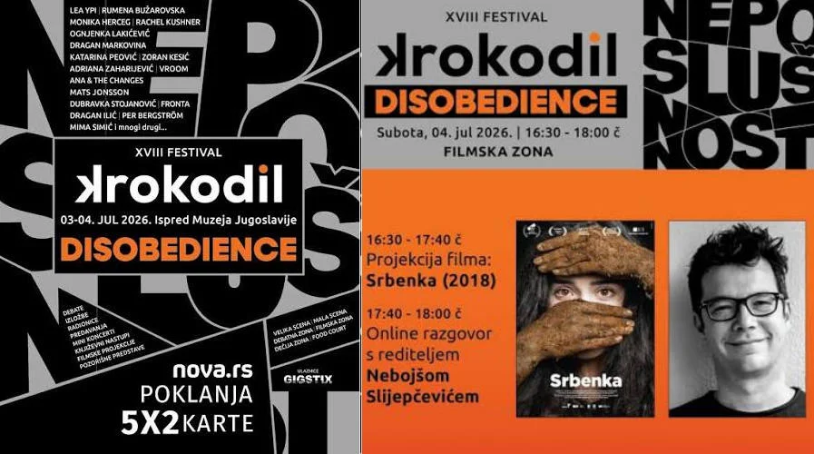 Kroki a Duna-parton (uborkával) 3 ENGEDETLENSÉG (Neposlušnost) kifejezés. A terminus technikus, amely mintegy első kézből árulkodik a rendezvény politikai elkötelezettségéről, azaz: el-nem-kötelezettségéről